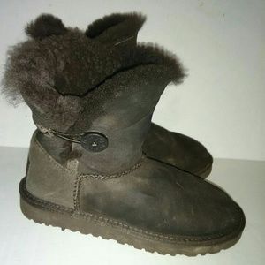 Girls UGG Baily Button Boots
